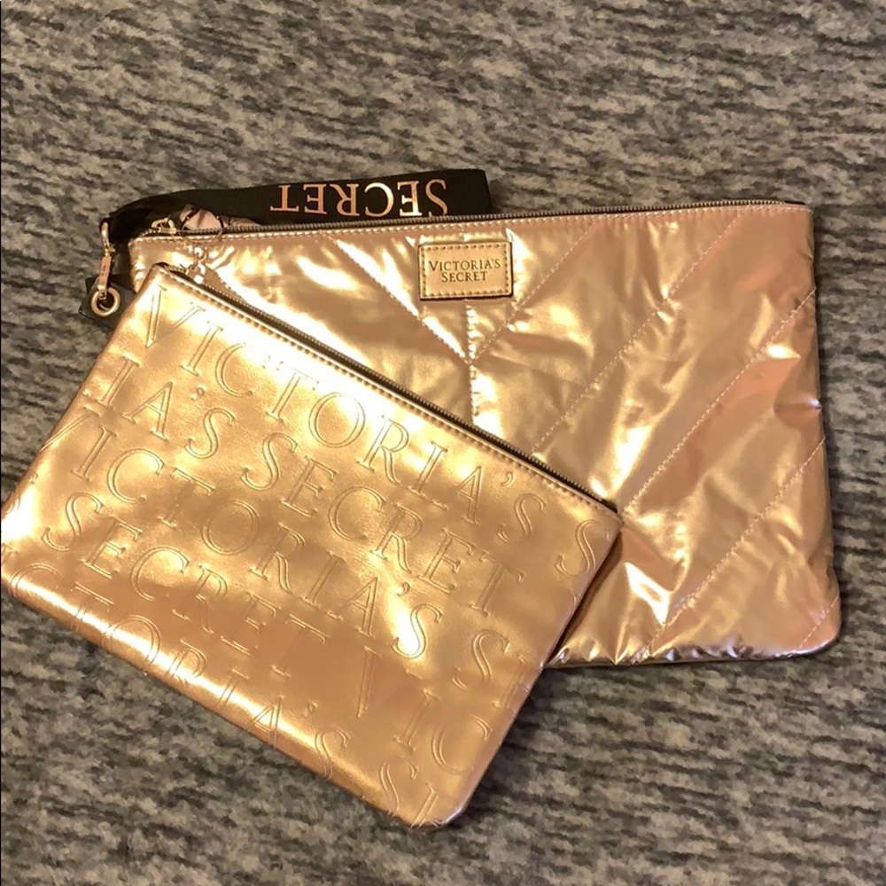 Victoria’s Secret pouches/makeup bags NEW